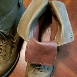 NWOT Lucky Brand Military- Style Boots